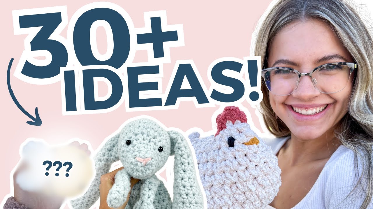 30+ Fast & Easy Crochet Easter Projects to Make & Sell at Your Next Craft Show!🧶🐣🐰