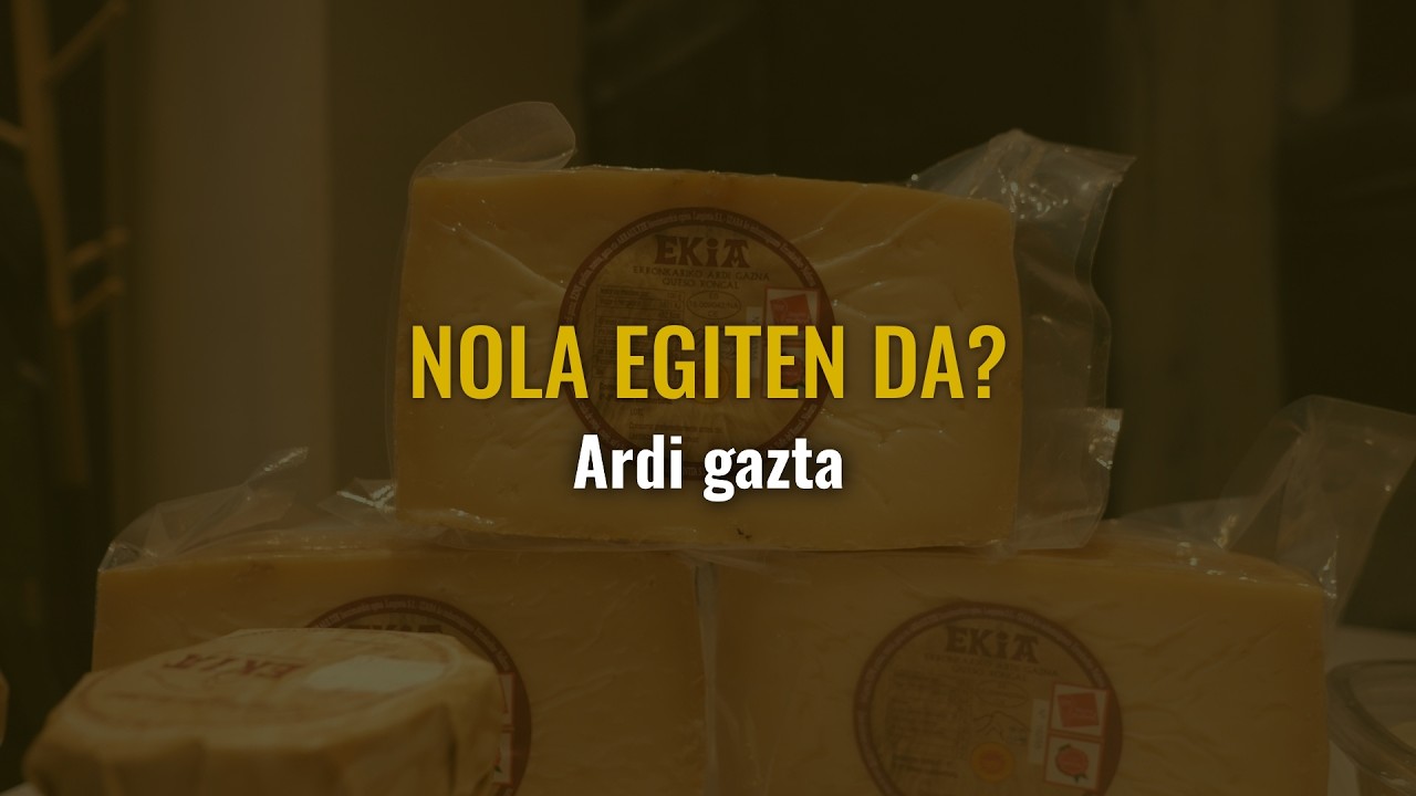 Nola egiten da ardi gazta?