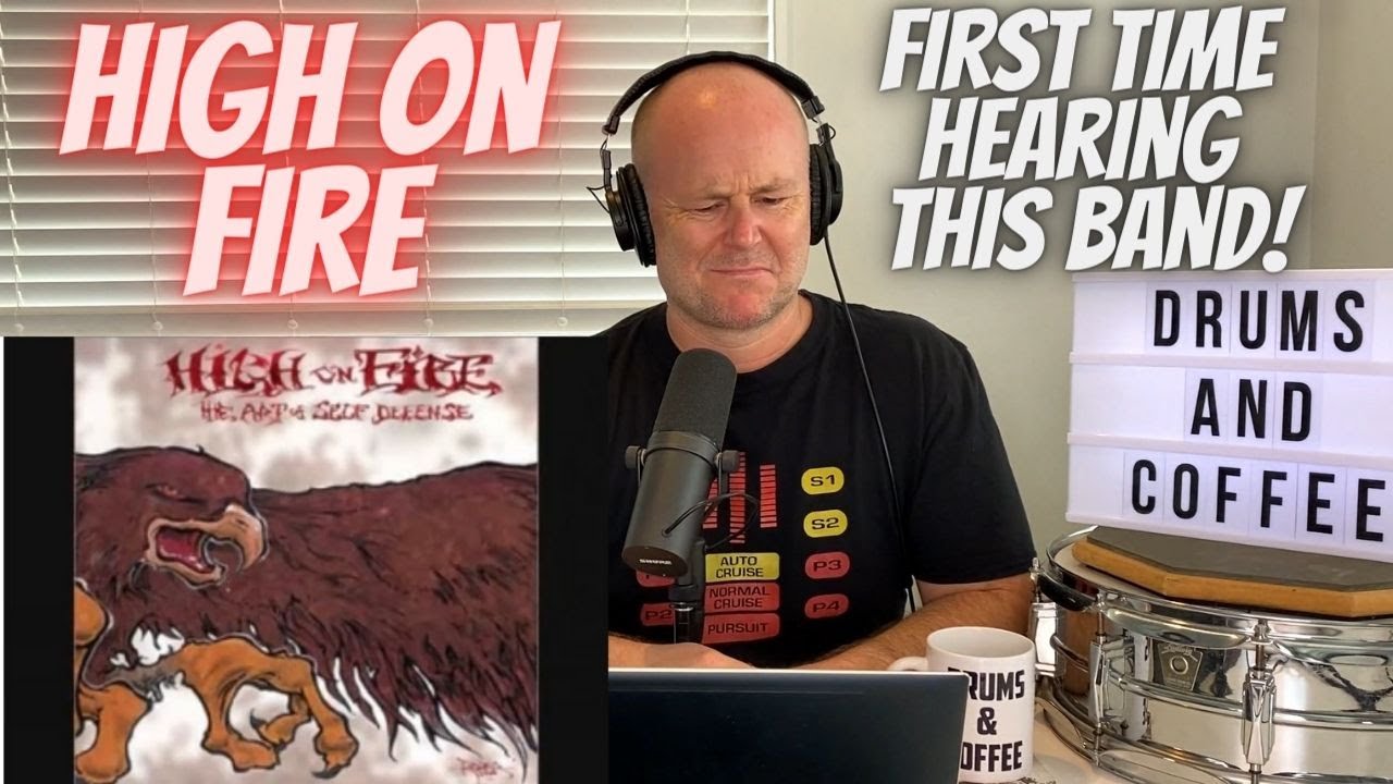 Drum Teacher Reacts: DES KENSEL | High on Fire - '10000 years'