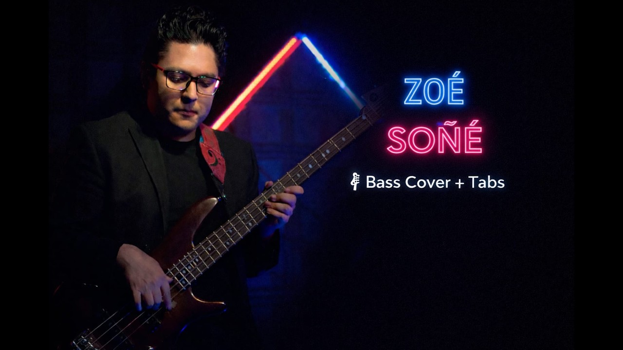 Zoé - Soñé [[Bass Cover]] + Tabs 🎸
