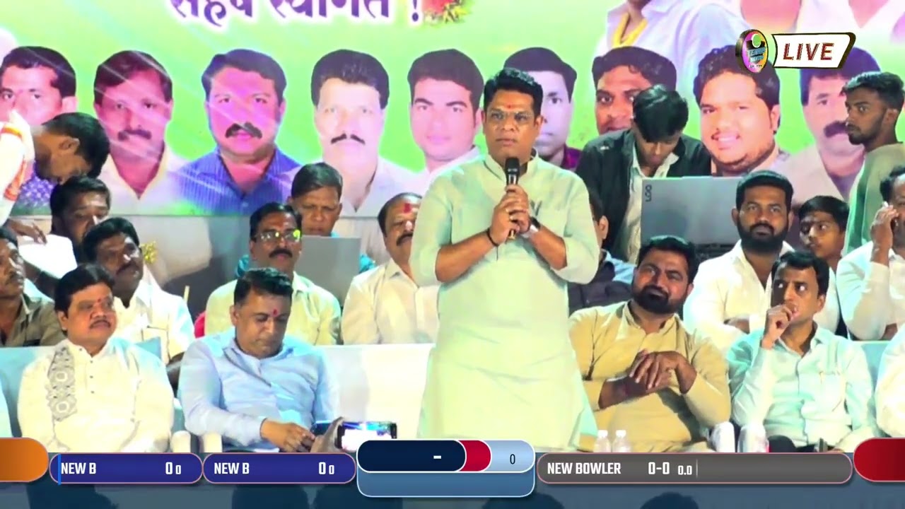 मा.श्री.कुलदीप भाई शेंडे  (नगराध्यक्ष खो.न.प.) यांचे मनोगत यशवंत नगर प्रीमियर लीग २०२६