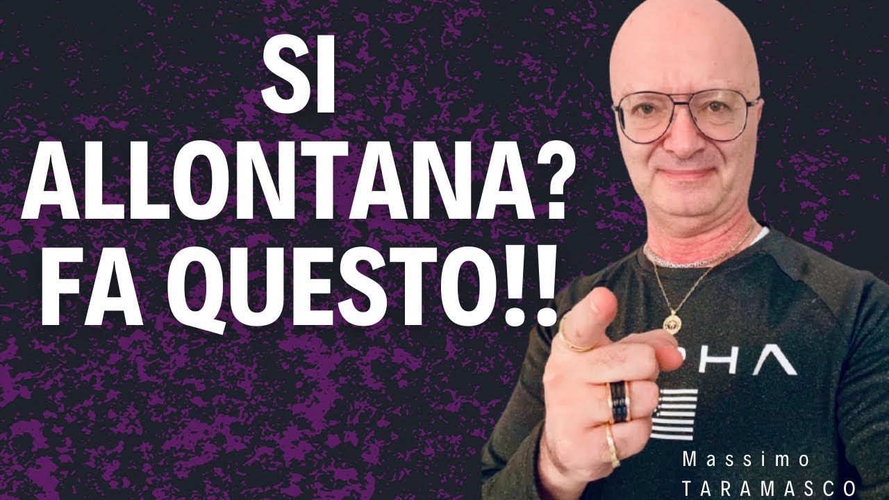 Se si allontana e ti ignora fa queste 9 cose che funzionano al 100% ‼️