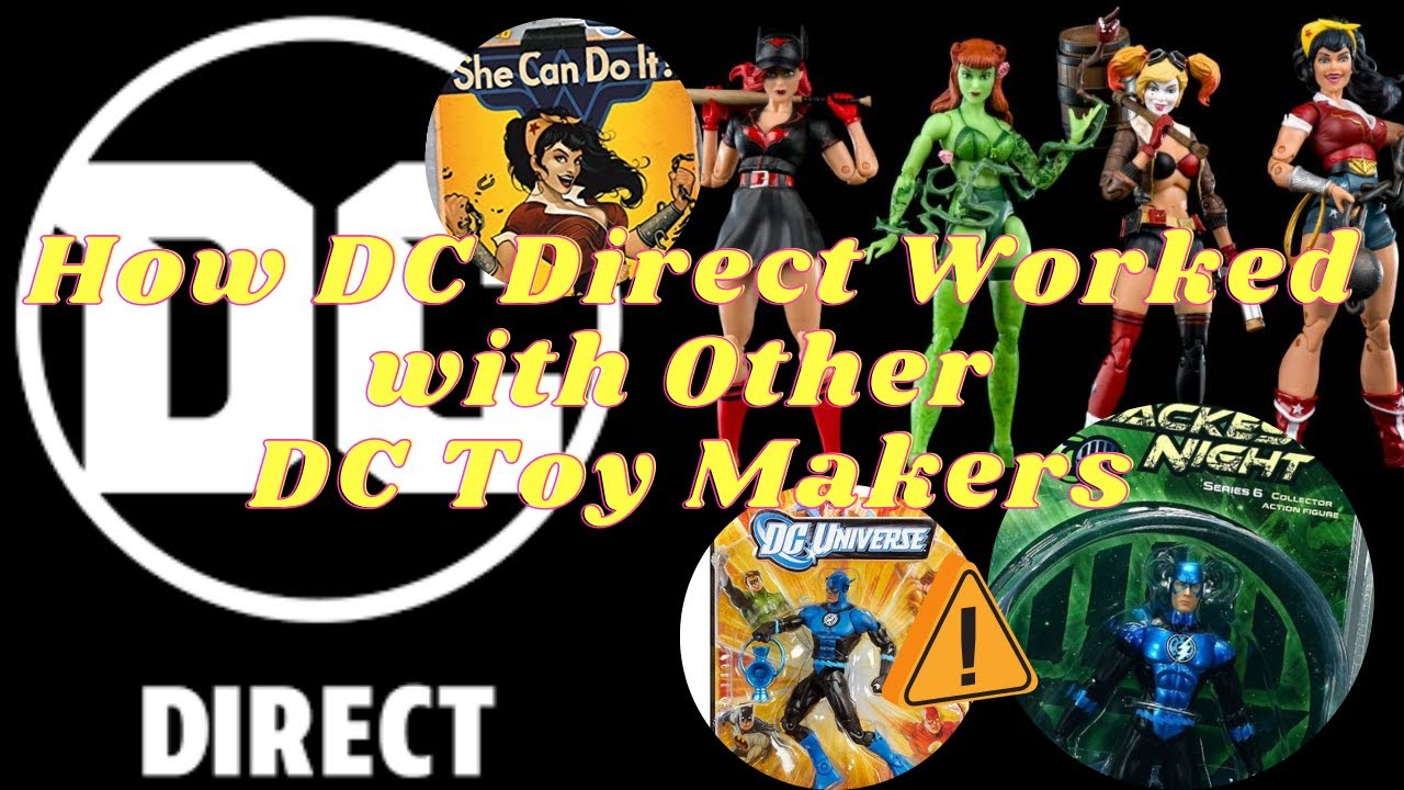What was DC Direct and how did they fit into the Toy Industry