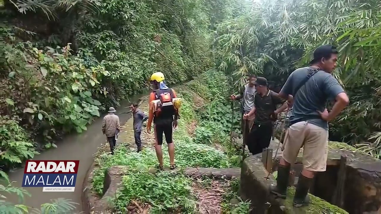 SAR Lampung Sisir Sungai Cari Remaja Hilang Usai Hanyut Saat Mandi