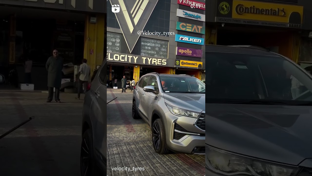 innova hycross #modified  alloy wheels by velocity tyres #short