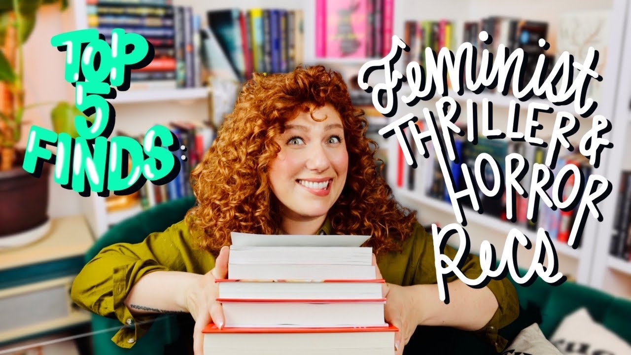 Top Five Finds! ✨A New Book Recommendation Series✨- Feminist Thriller/Horror Book Recs
