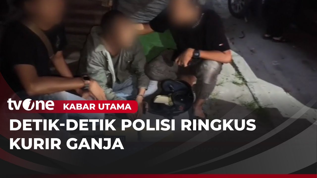 Penangkapan Kurir Narkoba Jenis Ganja | Kabar Utama
