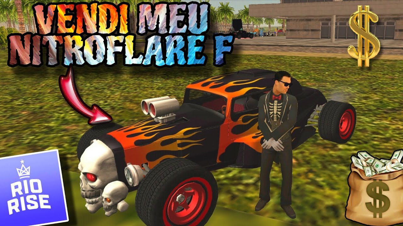 VENDI MEU CARRO EXCLUSIVO DO EVENTO DE HALLOWEEN DO RIO RISE