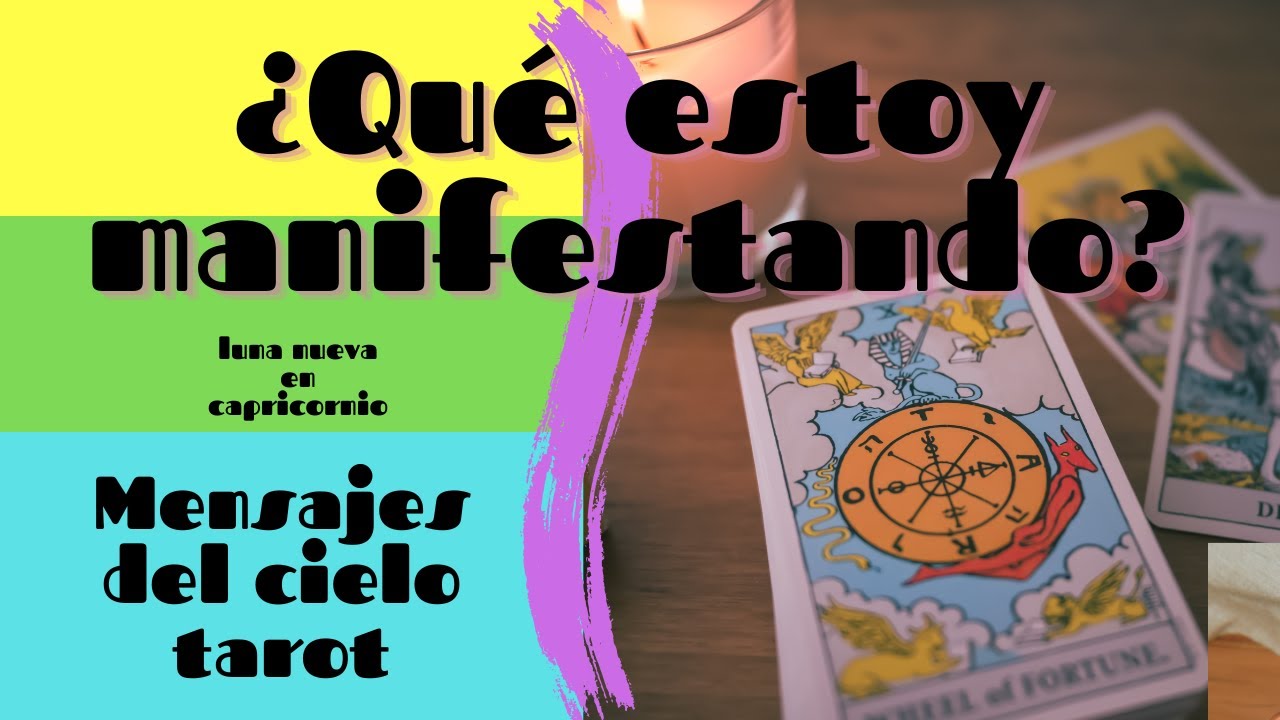 ¿Qué estoy manifestando? 🐞 Luna nueva en Capricornio ♑Elegí grupo