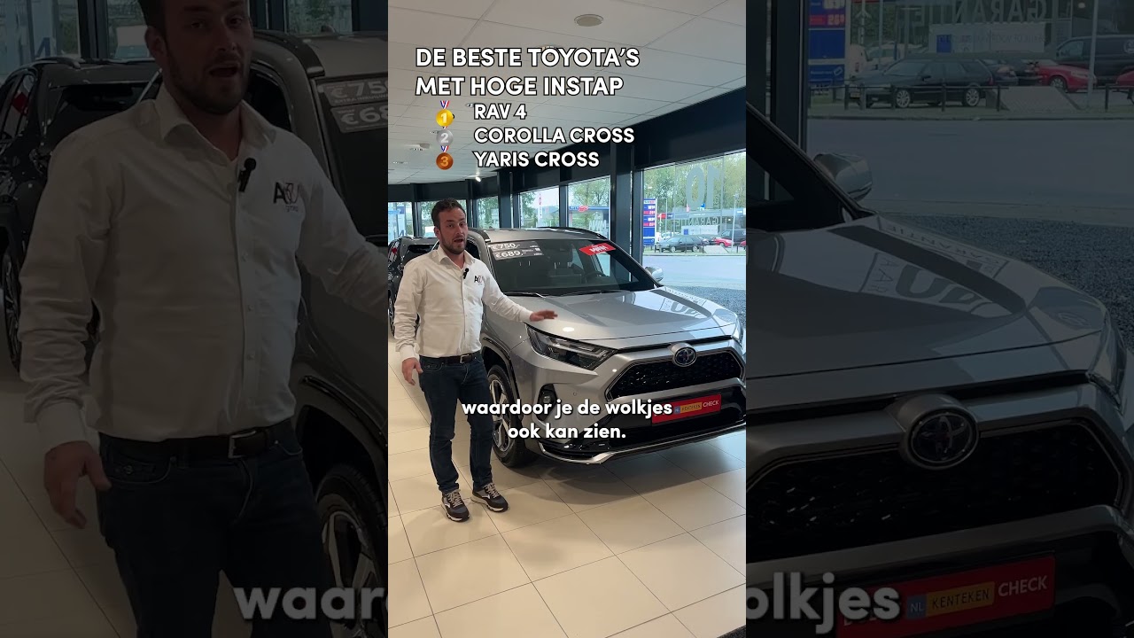 De populairste Toyota’s met hoge instap? dit zijn ze