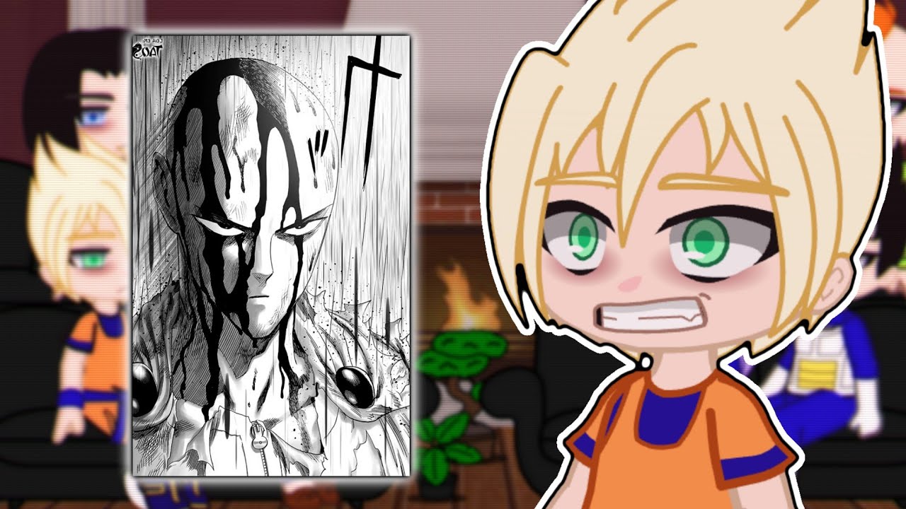 Dragon Ball react to Saitama || GACHA 🇺🇲🇧🇷