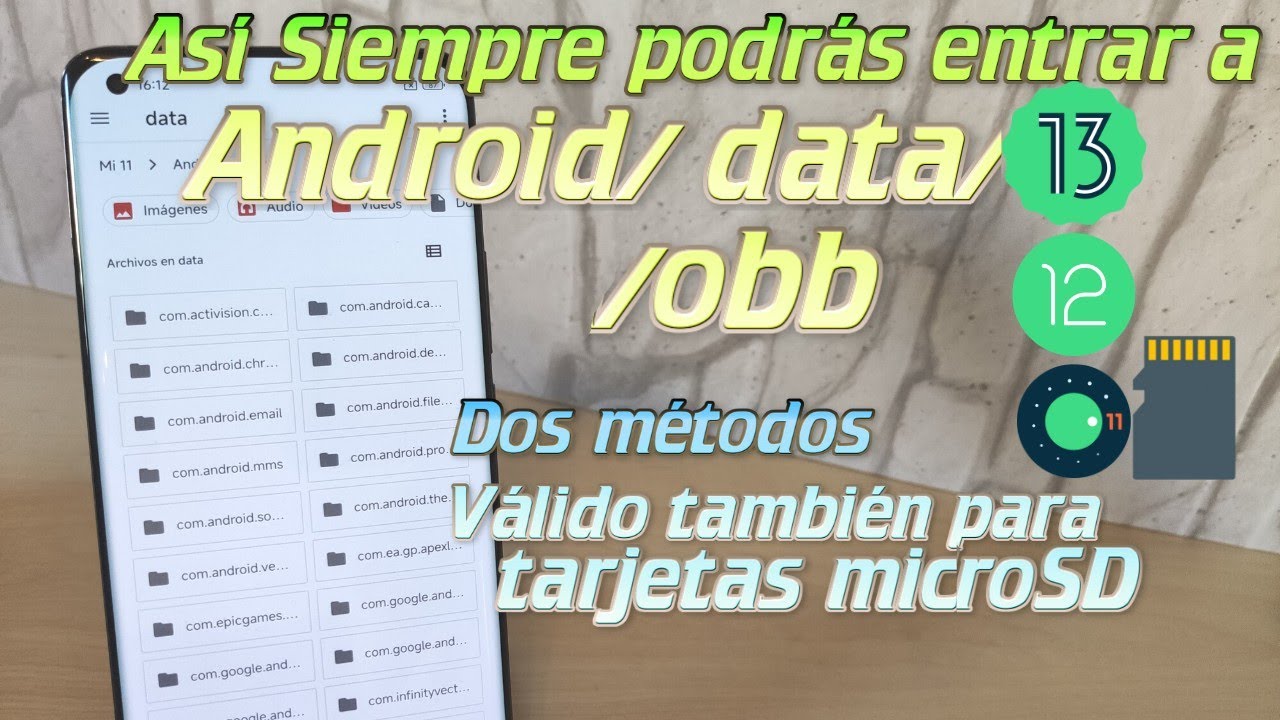 Acceso TOTAL a Android /data/obb Sin USAR PC funciona en todas las versiones Android