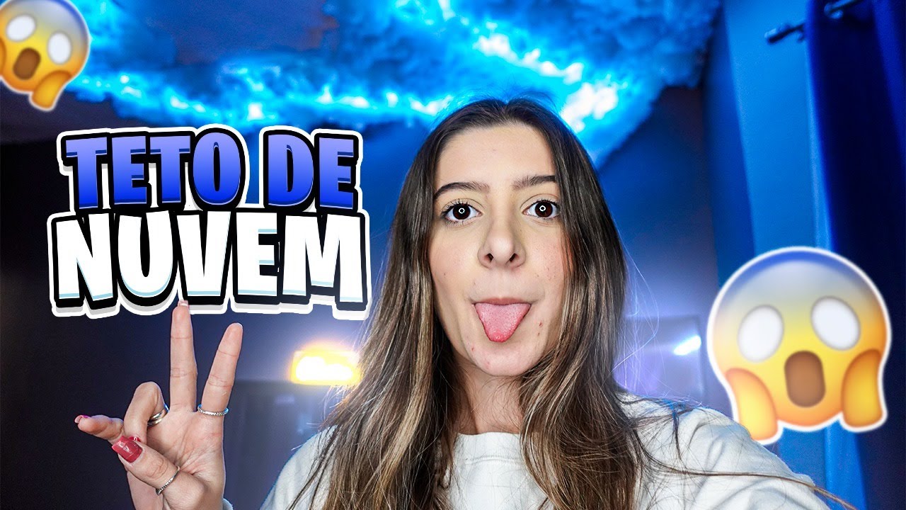 FIZ O TETO DE NUVENS DO TIKTOK!