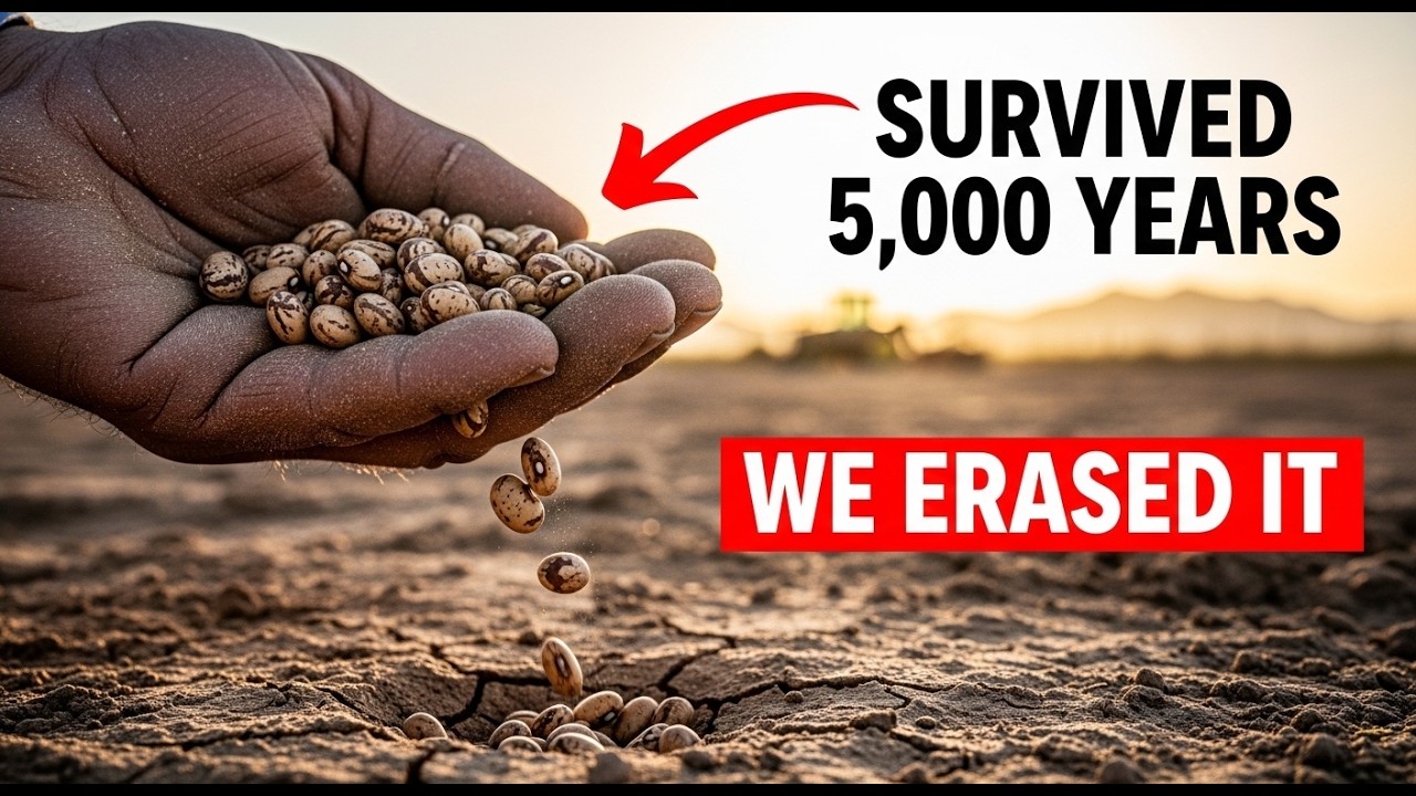 The Desert Bean That Outperformed Soy — Why Industrial Farming Erased It