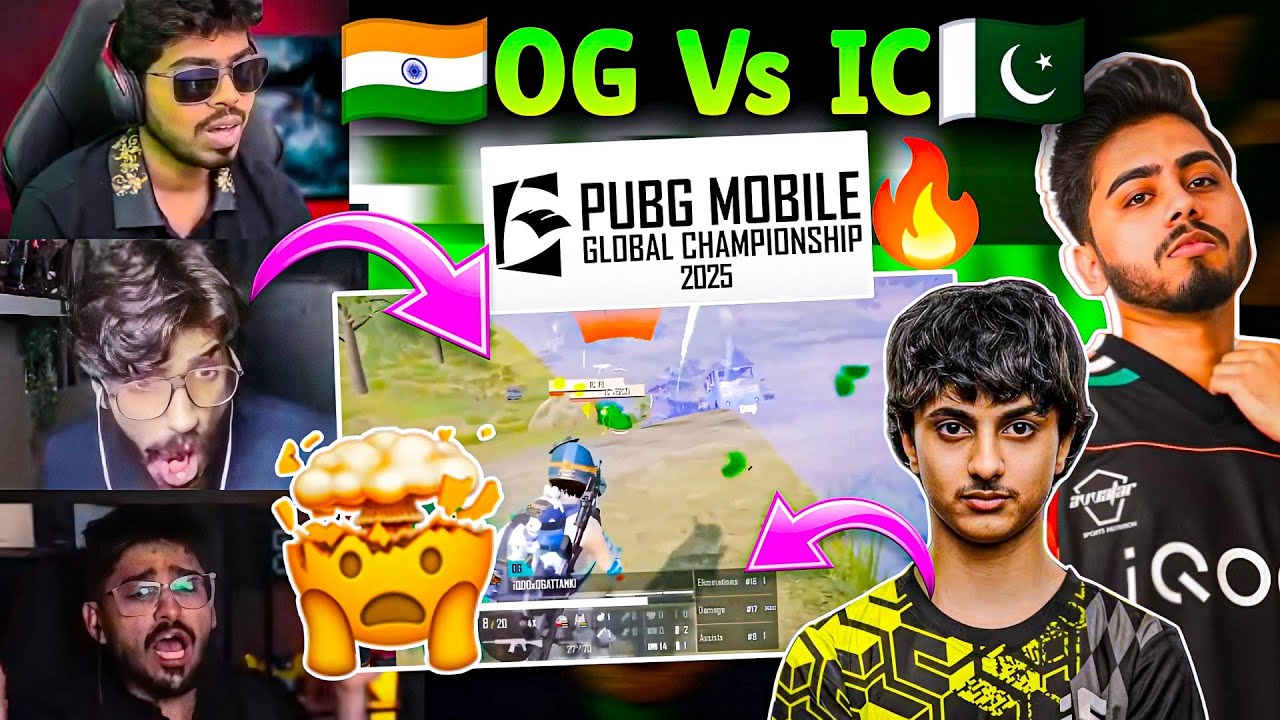 🇮🇳OG Vs IC🇵🇰 AKop Golden Grenade💣 Everyone Shocked After This😱 PMGC Highlights