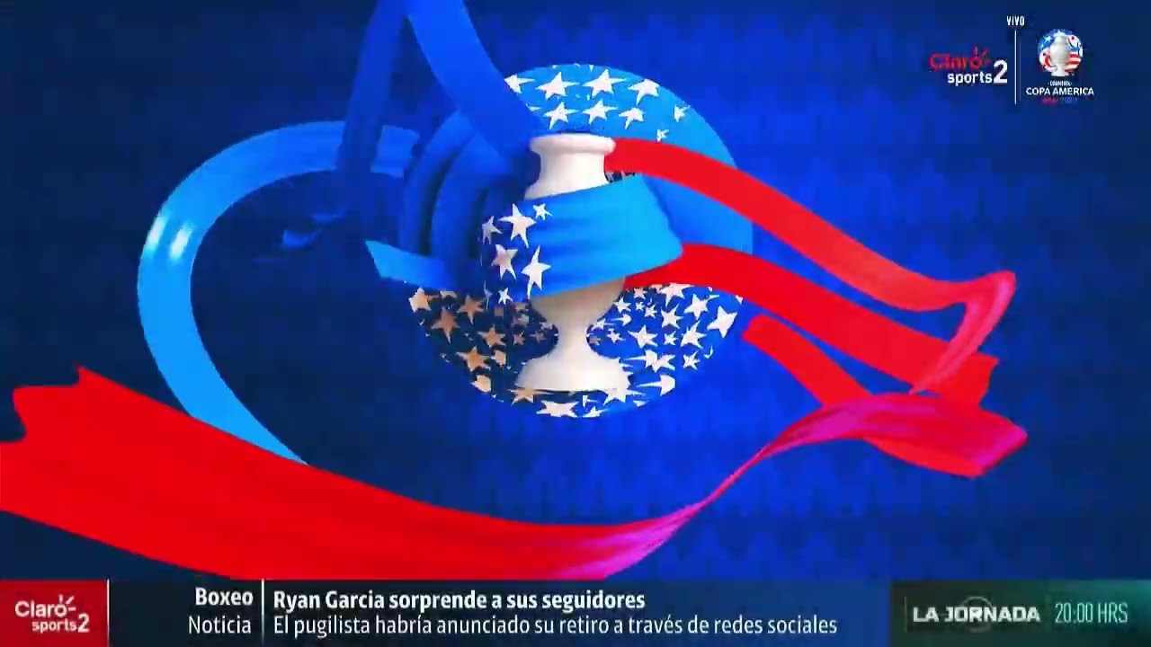 Intro y cortinas de comerciales de Copa América (2024)