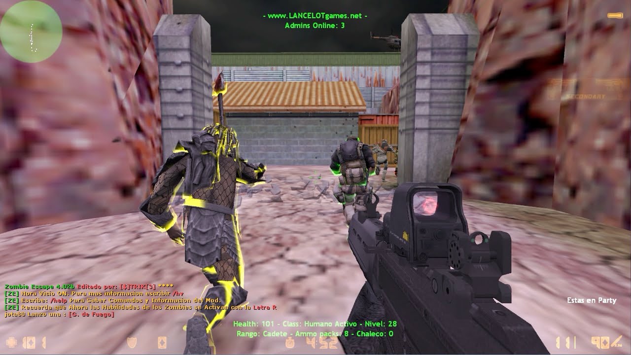 Counter-Strike 1.6 : Zombie Escape Mod - Nuke Escape