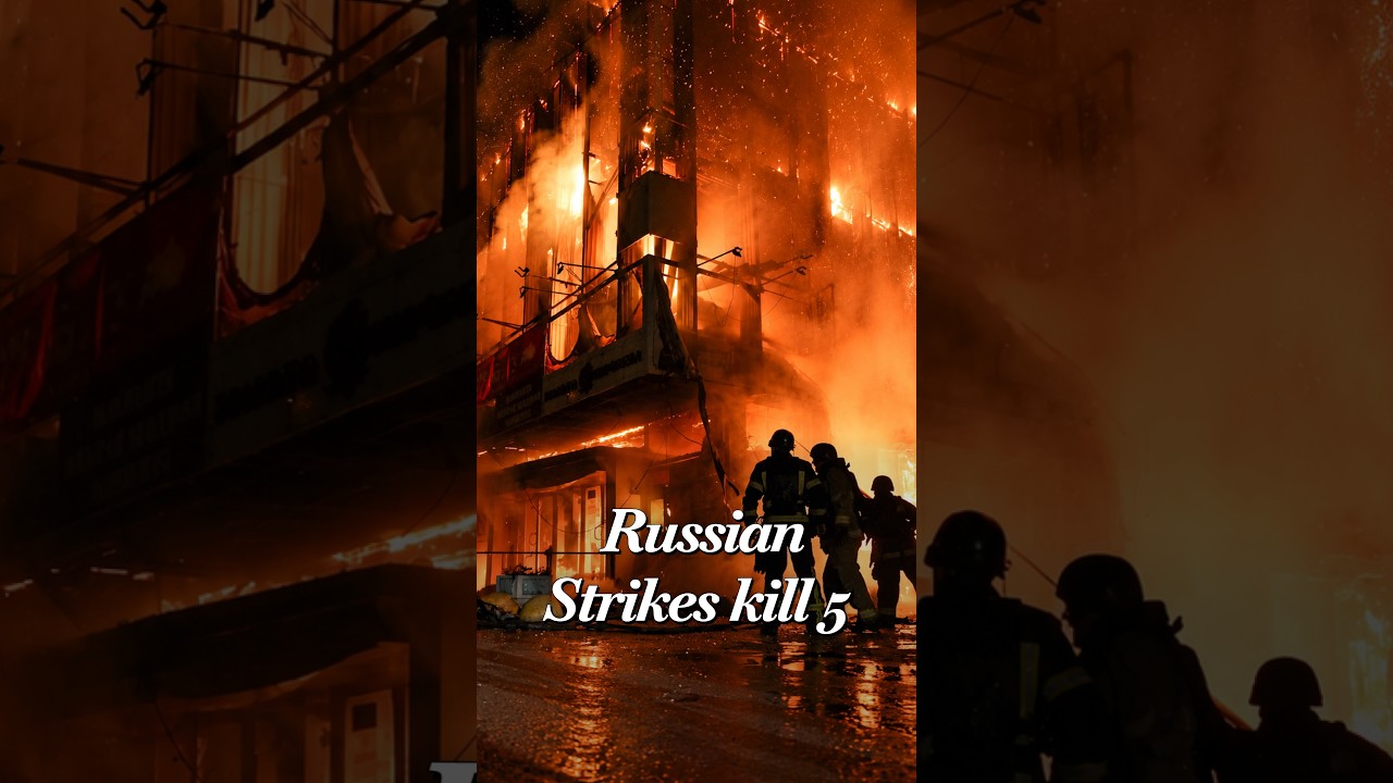 Russia Hits Zaporizhzhia With Drones After Ukraine&rsquo;s 1,000-Drone Swarm on Moscow | Ukraine War