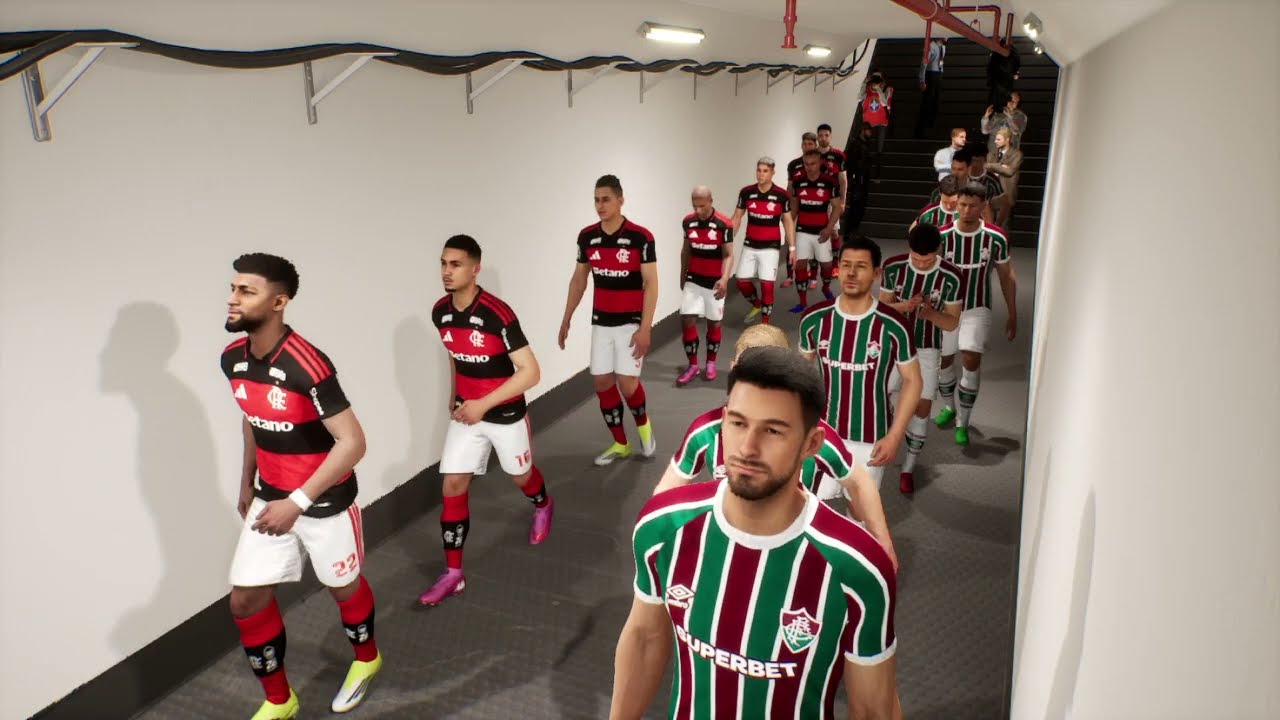 eFootball 2026 ( PS4 ) - Fluminense x Flamengo - Campeonato Carioca Final - Simulaçāo 