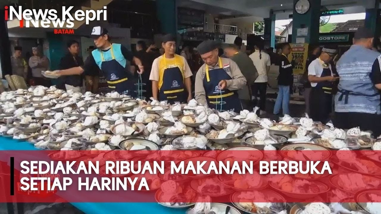 Masjid Jogokariyan Sediakan Ribuan Porsi Takjil Gratis - INEWS