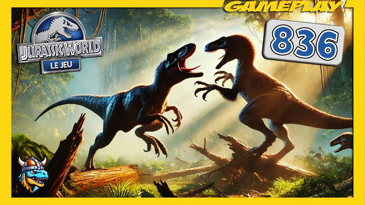 CONFRONTATION D'ATROCIRAPTOR ► JURASSIC WORLD: Le Jeu #836 - royleviking