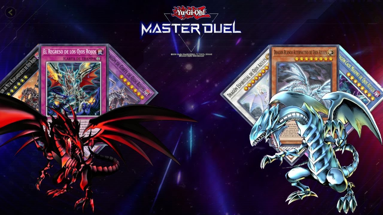 Deck Red Eyes vs Blue Eyes - Yu-Gi-Oh! Master Duel