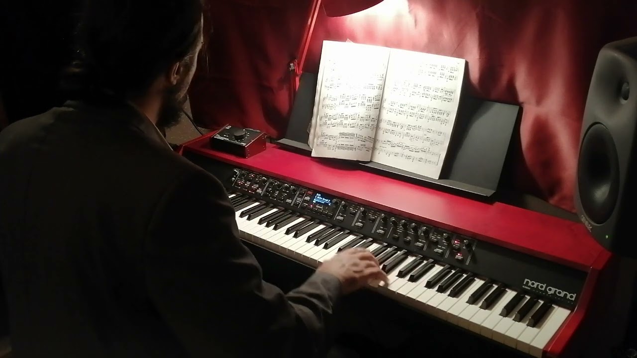 Autumn leaves (les feuilles mortes) - Luc Marin piano solo - piano jazz - Nord grand