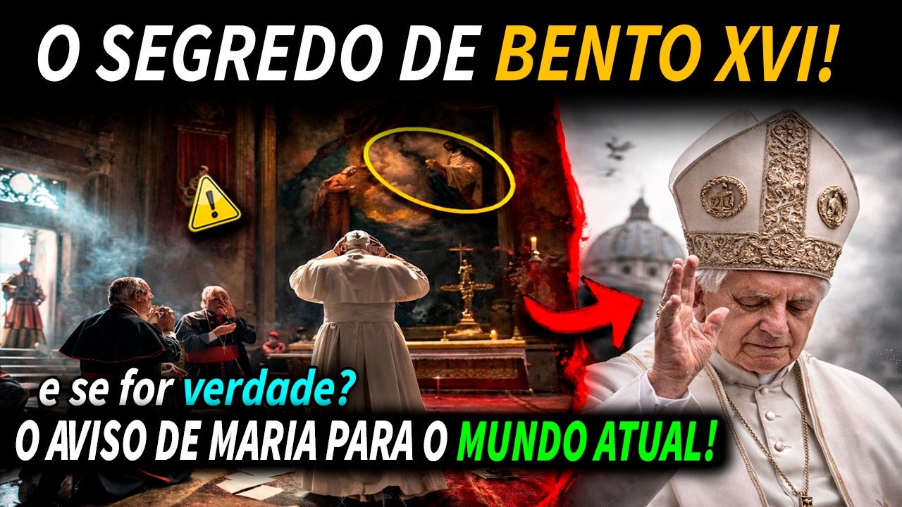 Ás Pressas PAPA LEÃO Convoca Ex-Secretário de BENTO XVI... O Motivo Abalou o VATICANO INTEIRO!