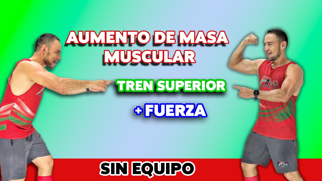 Ejercicio para FLACOS 🔵 Más Fuerza y Más Músculo
