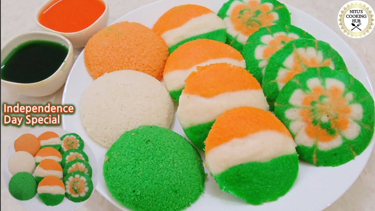 Independence Day Special Recipe| Tricolor Idli | तिरंगा इडली  |Spinach & Carrot Idli| Tricolour Food