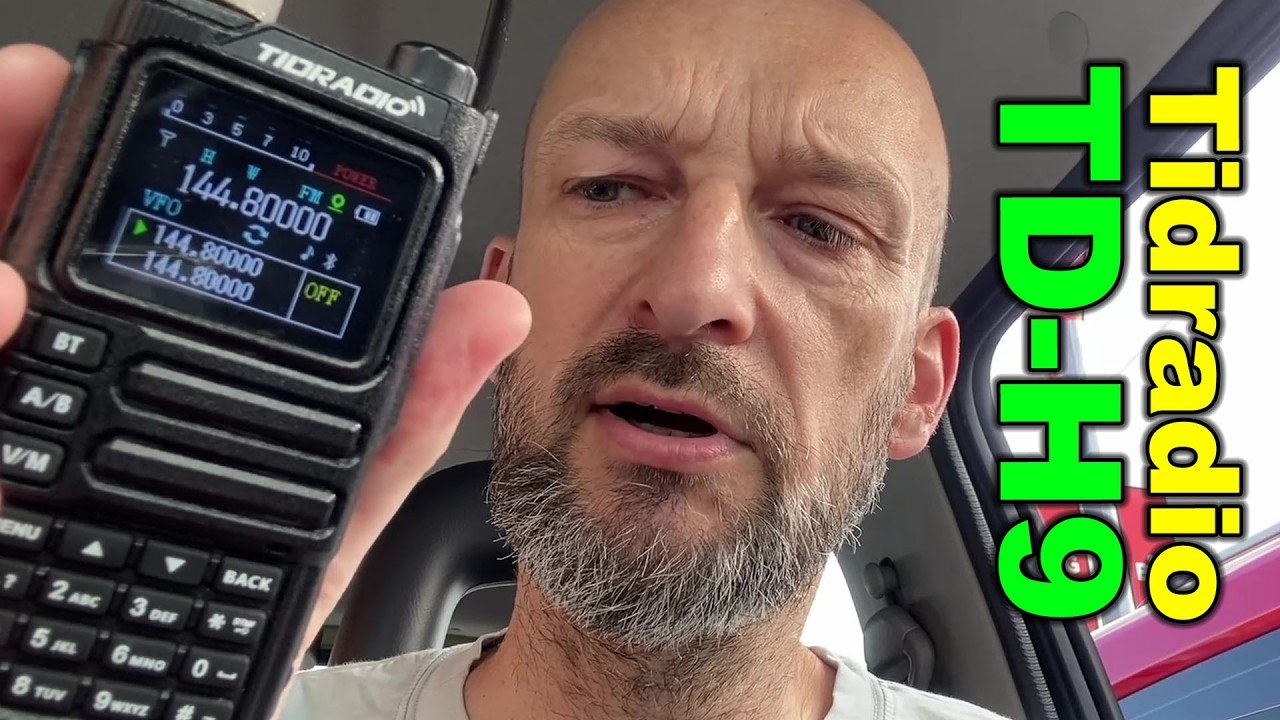 Tidradio TD-H9 - test radiotelefonu z GPS i APRS