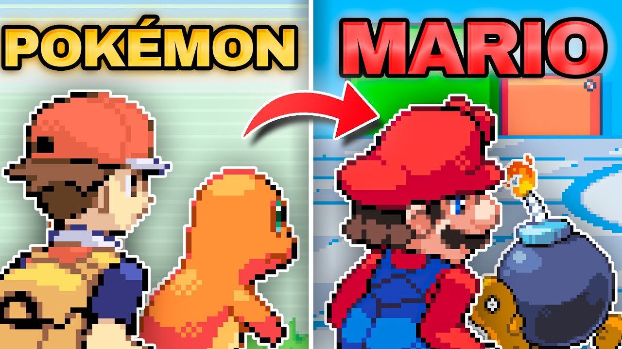 ¡POKÉMON PERO en el MUNDO de SUPER MARIO BROS! (Super Mariomon)