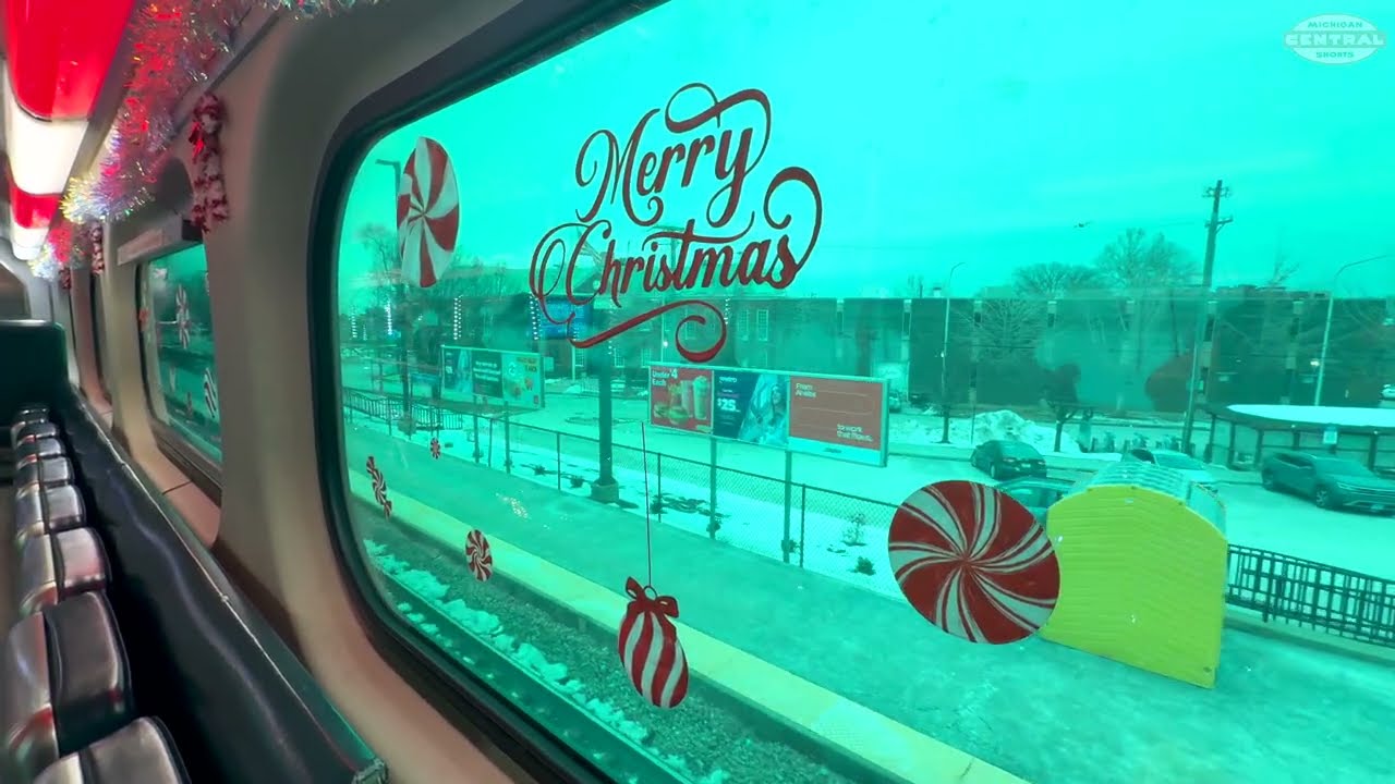 A Quick Metra Christmas Train ride