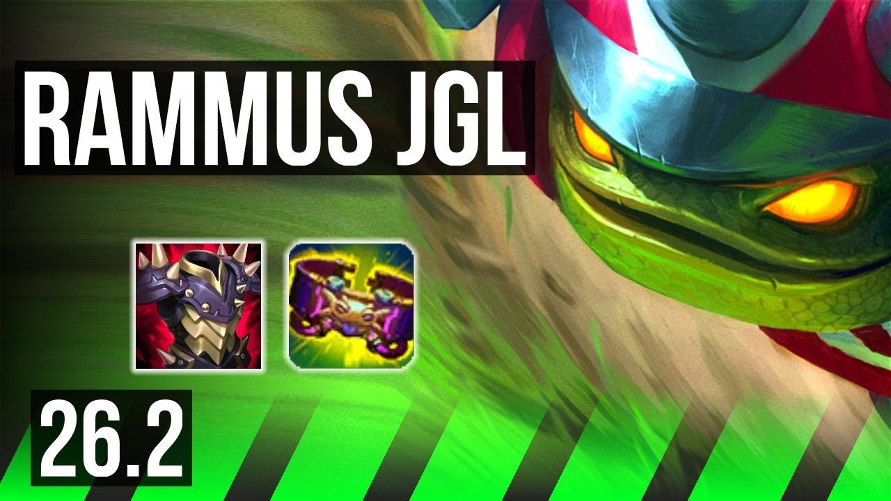 RAMMUS vs MASTER YI (JGL) | KR Master | 26.2