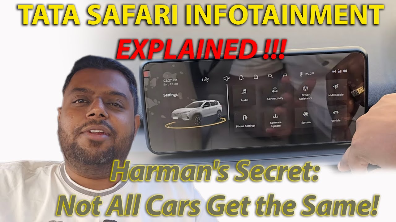 Tata Safari Screen Features Explained – And a Shocking Software Discovery!