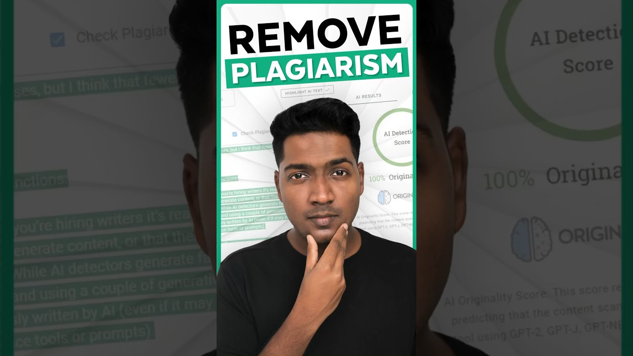 😮 Remove Plagiarism in 30 Seconds!