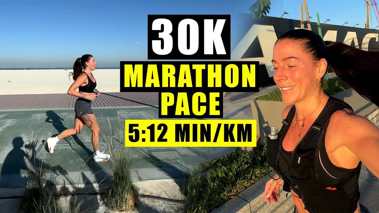 Running 30km At Marathon Pace (5:12/km, London Marathon 2024 Prep)