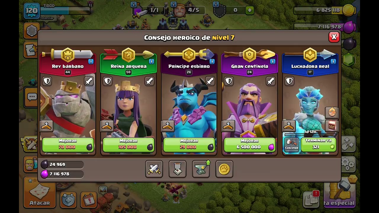 Ejercito de Dragones en Clash of clans