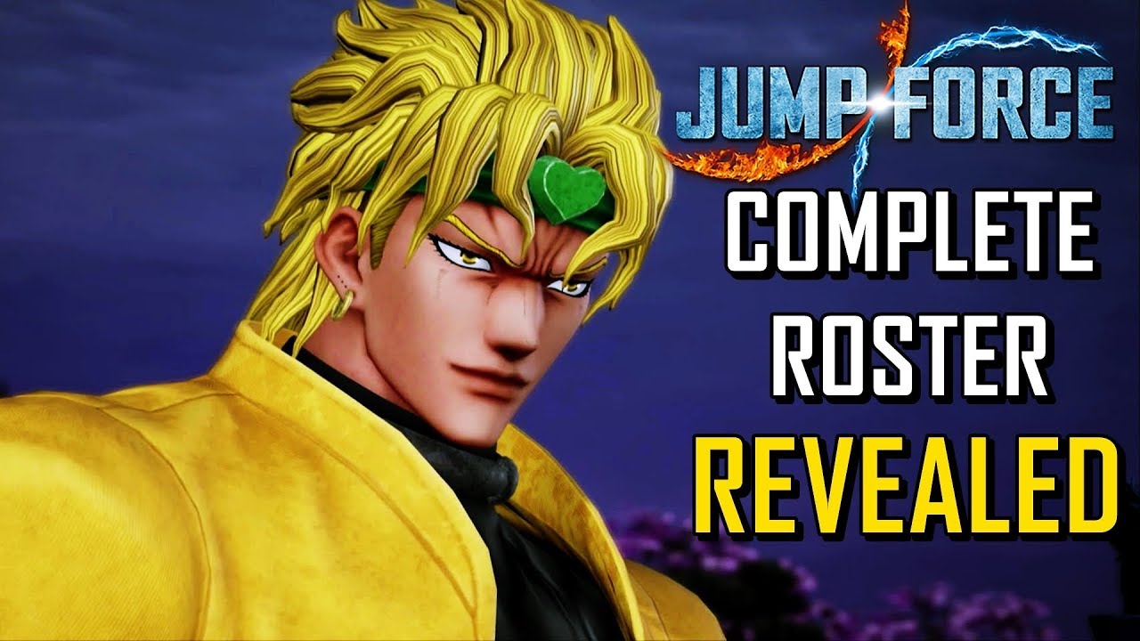 Jump Force FULL Roster Revealed & New Characters Gameplay