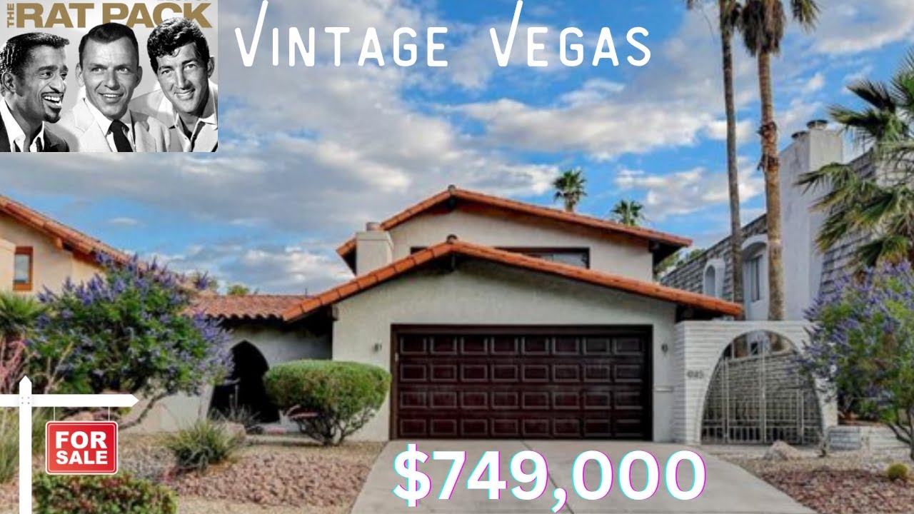 Vintage Las Vegas Home For Sale, Las Vegas Country Club 2,493 sqft- Pool- Golf Course #homesforsale