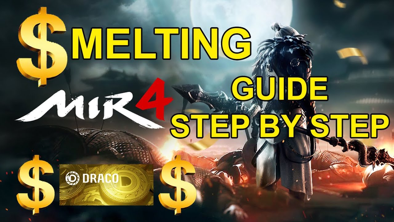 MIR4 SMELTING DARKSTEEL TO DRACO