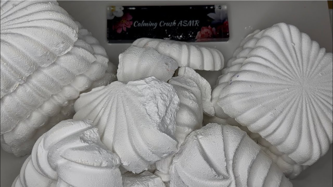 Plain Crunchy Soft Gym Chalk Mass Crush for the ASMR Experience | Sleep Aid
