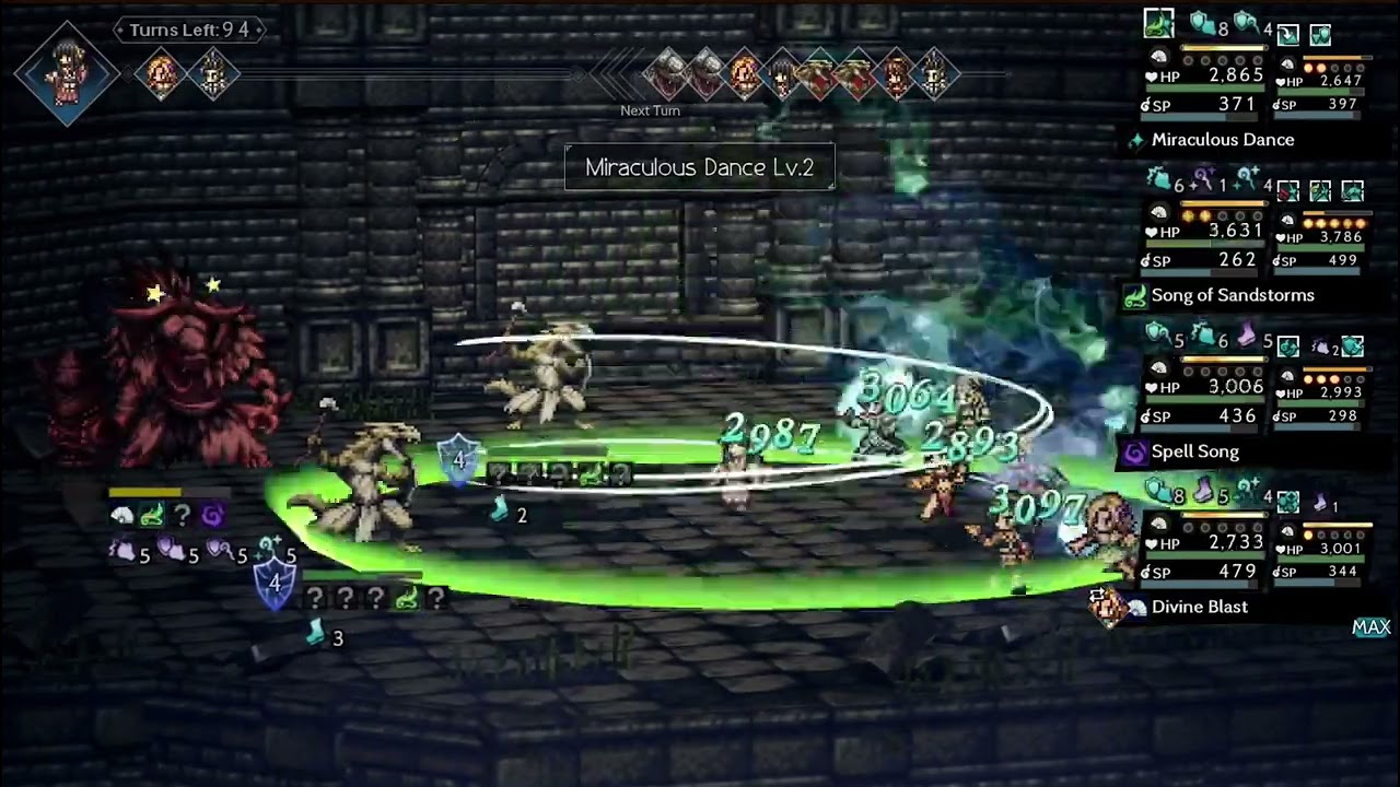 Octopath CotC: Dancer Tower EX4