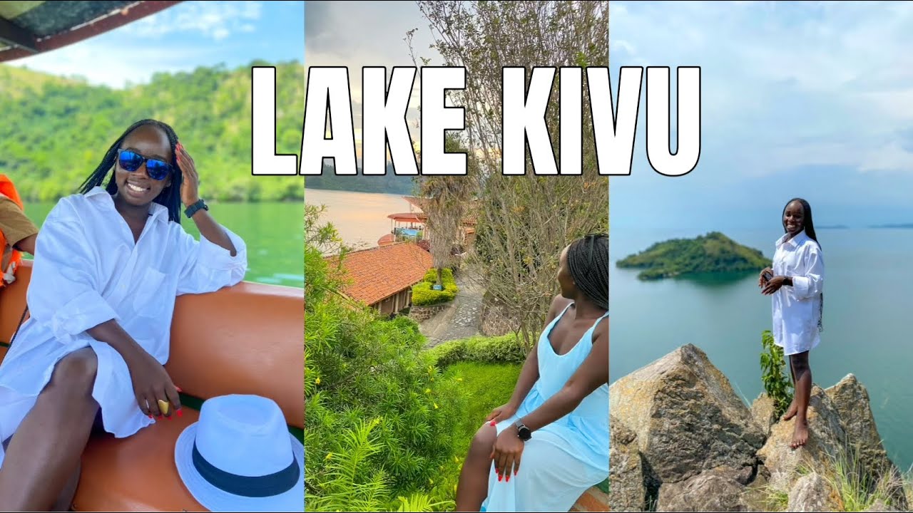 A DAY AT THE BIGGEST LAKE IN RWANDA | Bats island, Monkey island and Peace island in Lake kivu