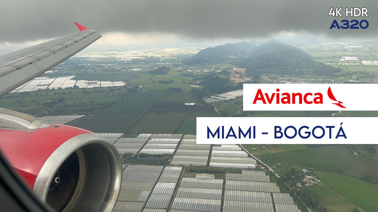 Flight MIAMI (MIA) - BOGOTÁ | Avianca | Airbus A320-200