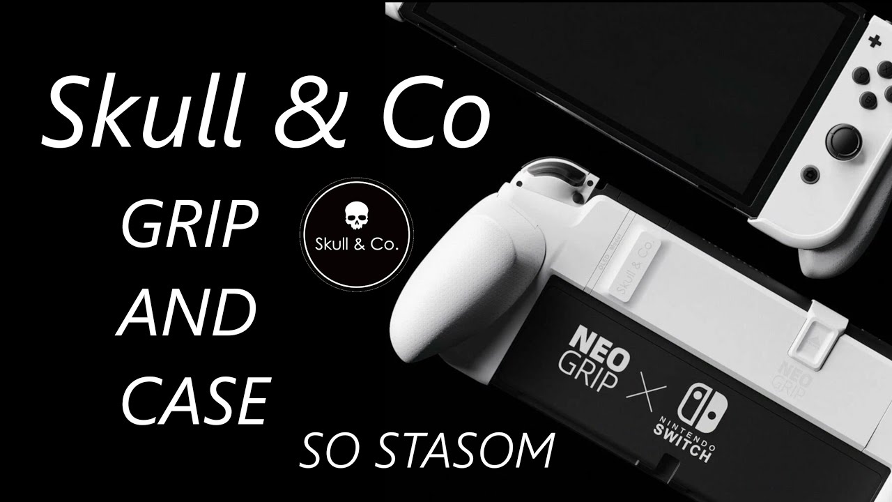 Skull & Co NEOGRIP КЕЙС И НАКЛАДКИ НА СТИКИ ДЛЯ NINTENDO SWITCH! РАСПАКОВКА И ПОЛНЫЙ ОБЗОР!!!