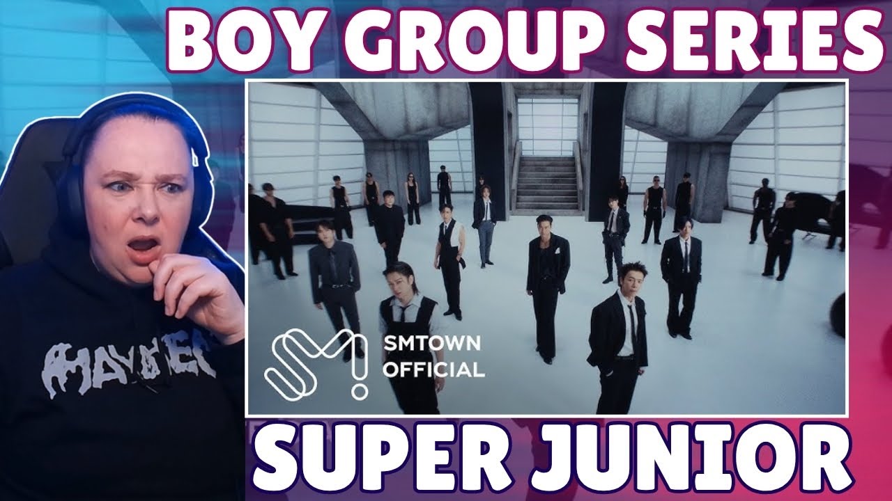 Girl Group Fan Discovers Boy Groups| SUPER JUNIOR |PT3:Black Suit, Lo Siento, Show Time,Express Mode