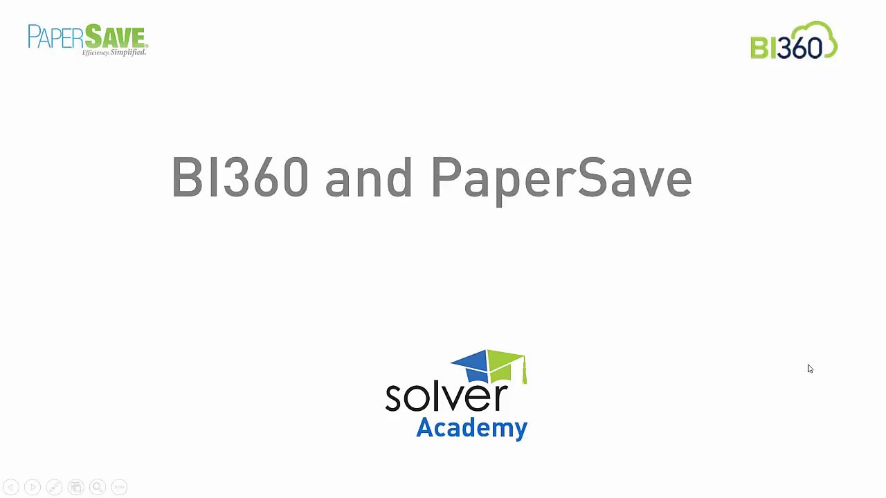 PaperSave and BI360