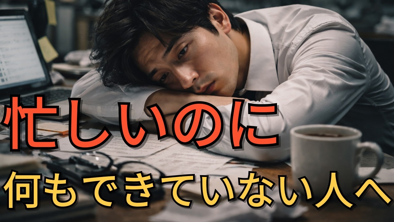 やることを増やすほど、人生は空っぽになる