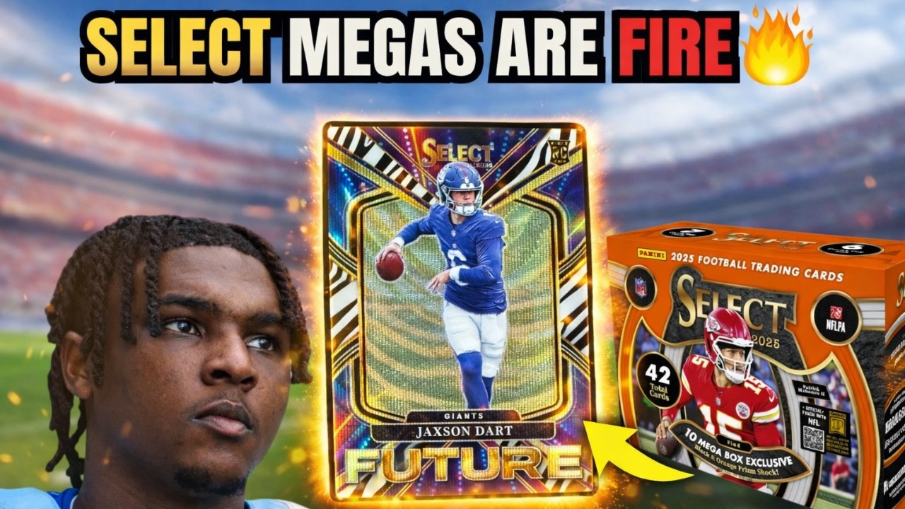 PRODUCT OF THE YEAR?! 👀 2025 Select Football Mega Box Review!